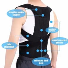 GYM sport【ready stock】Corretor Postura Cinta Postural Para Coluna Corrigir Postura Protetor Lombar Corretor