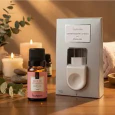 Difusor + Aromas Aromatizador Standard e Essência Via Aroma Bivolt ENVIO IMEDITO