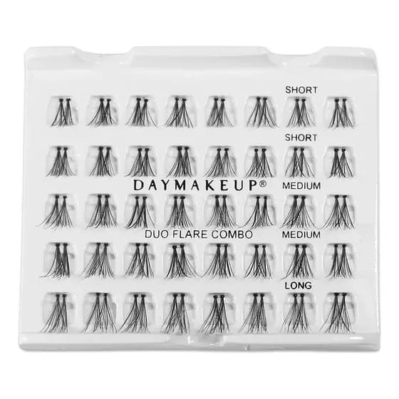 Cilios Postiços Duo Flare Combo - Daymakeup