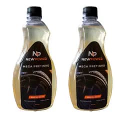 2 UNIDADES BRILHO NOS PNEUS - MEGA PRETINHO DE ALTA QUALIDADE - NÃO SAI COM AGUA Compre agora