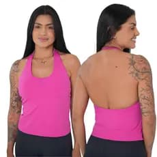 Blusa Frente Ùnica Suplex Poliamida Fitness