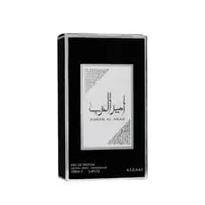 ASDAFF Ameer al Arab Preto 100ml - Perfume Árabe REI! Presença Nobre e Poderosa