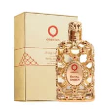 Perfume Arabe Royal Amber 30ml: brilho dourado que seduz - Orientica
