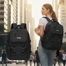 Mochila Escolar Masculina Feminina Unissex Grande Reforçada Impermeável | Notebook Faculdade Trabalho Viagem Uso Diário