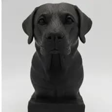 Busto de Pet Labrador Estátua de Labrador