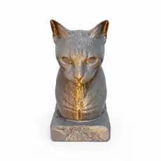 Busto de Gato Pet Escutura Gato Fofo