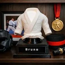 Troféu para Jiu-jitsu Judô Caratê
