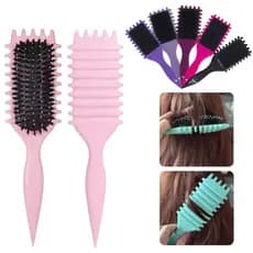 Escova Fitagem HOT Bounce Escova De Cachos Definição para Cabelo Cacheado