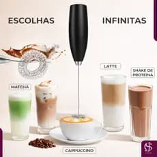 Mini Mixer Batedor Misturador Elétrico Portátil Para para Bebidas Leite Café Clara de Ovos