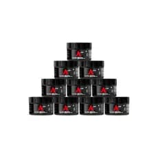 Kit 10 Un Gel Cola Efeito Brilho 300gr - Alfa Look's