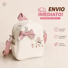 Mochila Bolsa Fraldas Maternidade De Luxo Multifuncional Térmica e Impermeável Menino e Menina