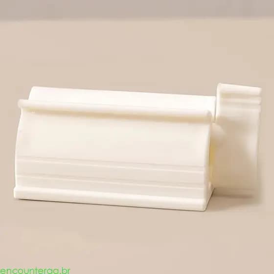 Encontrora Mãos Liberação Dispensador De Pasta De Dente Rolo Ferramenta Evita Resíduos Construção Durável Ideal Para Ban