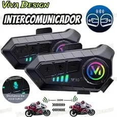 NOVA Y10-X Fone De Capacete Intercomunicador Para Capacete Ipx6 À Prova D'água Para Motocicleta
