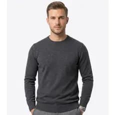 Suéter Masculino Inverno Manga Longa Blusa Masculina De Frio Trico Casual