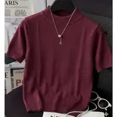 Blusa Feminina Blusinha Fresquinha Casual Com Manga Curta Moda Tendência Elegante Moda Verão 2026