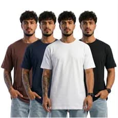 Kit 3 Camisetas Oversized Masculinas Básicas Conforto Qualidade Versatilidade Dia a Dia Trabalho
