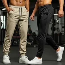 Kit 3 Calças Tactel Dry Fit Masculina Academia Treino Dia a Dia