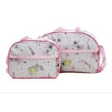 Kit com 2 peças Bolsa Maternidade Menina