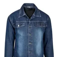 Jaqueta Jeans Masculina 100% Algodão Forma Grande