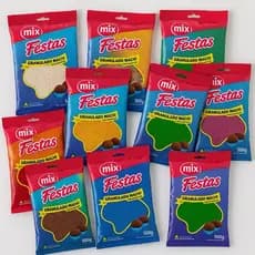 Granulado Macio Para Doces 500g Diversas Cores - Mix