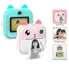 Cama Impressora Infantil Para Crianças Vídeo Fotografia Digital Térmica Boy Girls AIRER.BR