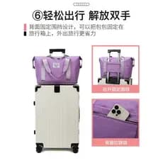 Bolsa De Viagem Multifuncional Dobrável De Grande Capacidade Impermeável bolsa para viagem bolsa viagem  4.8  8,8mil Ava