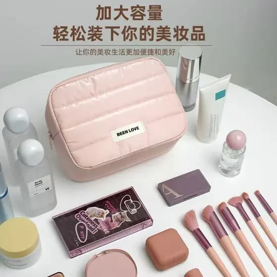 BES Organizador Maquiagem Portátil Para Bolsa Cosméticos Capacidade Presente de Dia das Mães