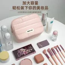 BES Organizador Maquiagem Portátil Para Bolsa Cosméticos Capacidade Presente de Dia das Mães