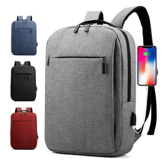 Mochila Masculina e Feminino Resistente à água com Usb