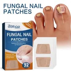 Patches Antifúngicos para Unhas, Reduz a Descoloração e Espessamento, Melhora a Aparência das Unhas