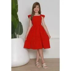 vestido rafaela infantil e juvenil para crianças e adolecentes com elegancia e estilo