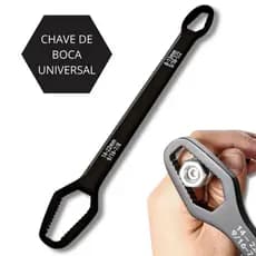 Chave Boca Fixa Aço Universal 8 A 22mm Cabeça Dupla Ferramentas Multiuso