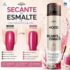Secante de Esmalte Profissional Spray Secagem Instantânea Anti Bolhas Brilho Duradouro Com Óleo de Cravo.