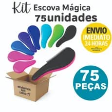 KIT COM 75 ESCOVAS MÁGICAS PARA REVENDA OU BRINDES ENVIO IMEDIATO