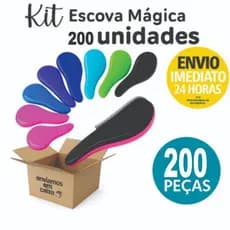 KIT 200 ESCOVAS MÁGICAS PARA REVENDA OU BRINDES ENVIO IMEDIATO