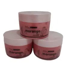 ESFOLIANTE ROSTO E CORPO MORANGO MISS LARY 3 EM 1