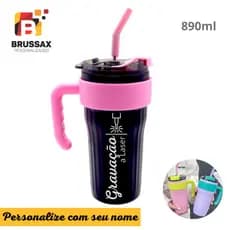 COPO TÉRMICO PORTÁTIL PERSONALIZADO - 890ML
