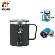 CANECA TÉRMICA PERSONALIZADA TAMPA ANTIVAZAMENTO - 354ML