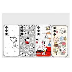 CAPA CAPINHA SAMSUNG S23 FE , S24 FE, S24 E S25 FE TPU DESENHOS VARIADOS CAPINHA CASE SNOOPY