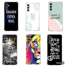 CAPA CAPINHA SAMSUNG A06 e A16 TPU DESENHOS VARIADOS CAPINHA CASE RELIGIOSA