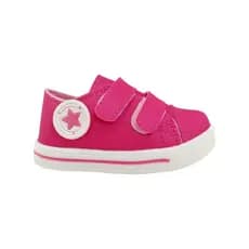 Tênis Infantil Meninas All Tralala Star Pink com Velcro Confortável