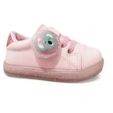 Tênis Infantil Feminino Rosa Tralala Calçados Koala Confortável Escolar Casual Antiderrapante