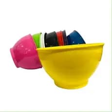 Cumbuca Bowl 700ml Cores Sortidas; Kit 8,10,12,16 ou 20 (Plástico). Caldos, Petiscos, Sobremesas.