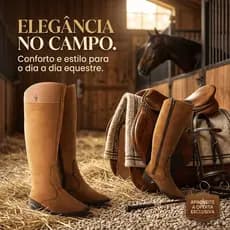 Botina Texana Country para  Mulheres - RA Esportes BOTA BOTINA cano alto TEXANA