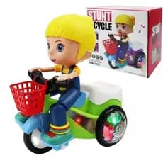 Moto Triciclo Menino E Menina Empina Luzes Sons Top luzes