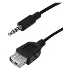 Cabo De Audio P2 Macho X Usb Femea