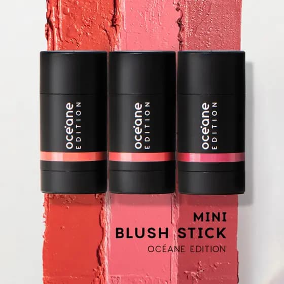 Mini Blush em Bastão Rosa - Blush Stick Pink Océane Edition 6g