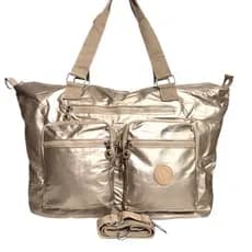 Bolsa Feminina Nylon Leve Grande Transversal Casual Dia a Dia trabalho  viagem