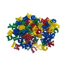 Kit Letras Coloridas Educativas Infantil