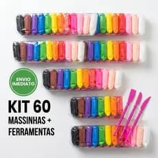 60-240 PCS Massinhas Modelar Atóxicas 12-24 Cores Não Suja Mãos Anti Estresse Educativo Infantil